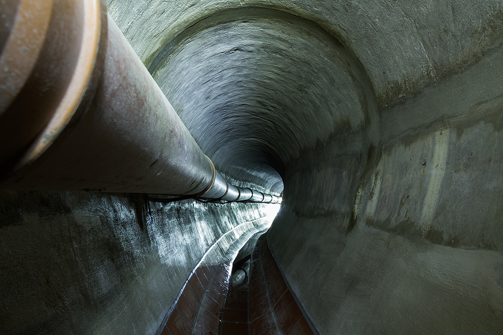 Kanalisation Köniz/Bern Regenauffangbecken Morillon, Köniz/Bern Kanalisation Seewer drainage system underground untergrund